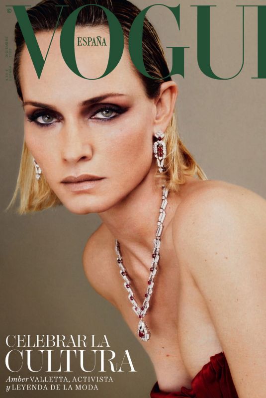 AMBER VALLETTA in Vogue Magazine, Spain December 2020