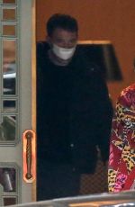 ANA DE ARMAS and Ben Affleck Leaves Their Hotel in New Orleans 11/22/2020