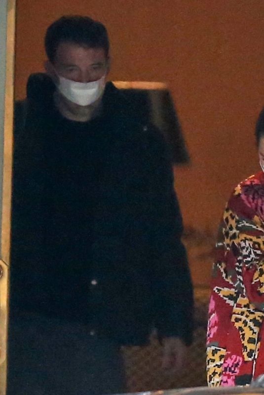 ANA DE ARMAS and Ben Affleck Leaves Their Hotel in New Orleans 11/22/2020