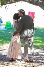 ANA DE ARMAS and Ben Affleck Out at a Park in Santa Monica 11/28/2020