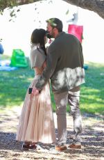 ANA DE ARMAS and Ben Affleck Out at a Park in Santa Monica 11/28/2020
