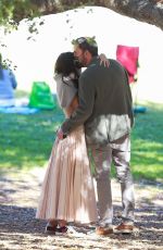 ANA DE ARMAS and Ben Affleck Out at a Park in Santa Monica 11/28/2020