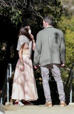 ANA DE ARMAS and Ben Affleck Out at a Park in Santa Monica 11/28/2020