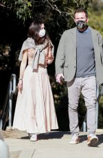 ANA DE ARMAS and Ben Affleck Out at a Park in Santa Monica 11/28/2020
