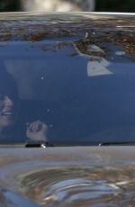 ANA DE ARMAS and Ben Affleck Out Driving Their Mercedes in Los Angeles 11/27/2020