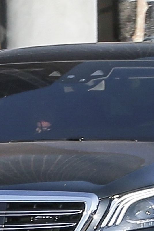 ANA DE ARMAS and Ben Affleck Out Driving Their Mercedes in Los Angeles 11/27/2020