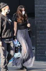 ANA DE ARMAS and Ben Affleck Shopping at XIV Karats in Beverly Hills 11/25/2020