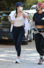 ANA DE ARMAS Out Hiking with a Friend in Los Angeles 11/29/2020