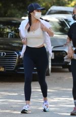 ANA DE ARMAS Out Hiking with a Friend in Los Angeles 11/29/2020