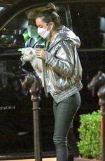 ANA DE ARMAS Out with Her Dog in New Orleans 11/20/2020
