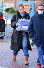 ANNA PAQUIN on the Set of Modern Love in New York 11/04/2020