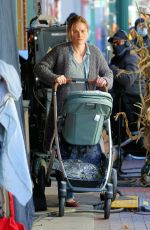 ANNA PAQUIN on the Set of Modern Love in New York 11/04/2020