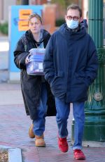 ANNA PAQUIN on the Set of Modern Love in New York 11/04/2020