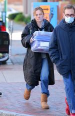 ANNA PAQUIN on the Set of Modern Love in New York 11/04/2020