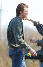 ANNA PAQUIN on the Set of Modern Love in New York 11/06/2020