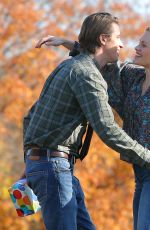 ANNA PAQUIN on the Set of Modern Love in New York 11/06/2020