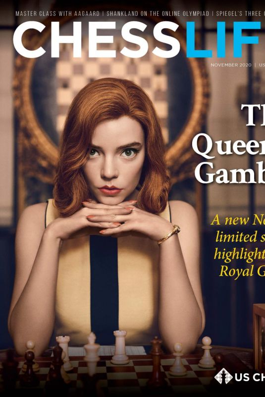 ANYA TAYLOR-JOY for Chess Life 2020