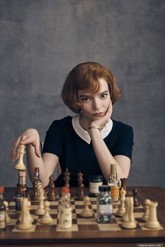 ANYA TAYLOR-JOY – The Queen’s Gambit Promos, 2020