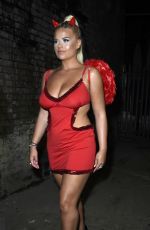 APOLLONIA LLEWELLYN at a Halloween Party in Manchester 10/31/2020