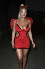 APOLLONIA LLEWELLYN at a Halloween Party in Manchester 10/31/2020