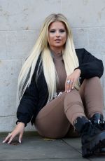 APOLLONIA LLEWELLYN at a Photoshoot in Manchester 11/09/2020