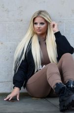 APOLLONIA LLEWELLYN at a Photoshoot in Manchester 11/09/2020