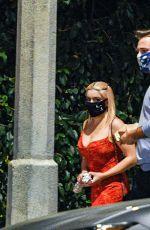 ARIEL WINTER and Luke Benward Out in Los Angeles 11/02/2020