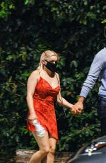 ARIEL WINTER and Luke Benward Out in Los Angeles 11/02/2020