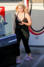 ARIEL WINTER at a Charging Station in Burbank 11/12/2020