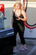 ARIEL WINTER at a Charging Station in Burbank 11/12/2020