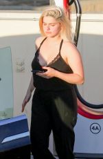 ARIEL WINTER at a Charging Station in Burbank 11/12/2020