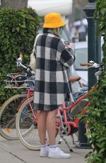 ARIELLE VANDENBERG Out for a Bike Ride in Los Angeles 11/02/2020