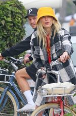 ARIELLE VANDENBERG Out for a Bike Ride in Los Angeles 11/02/2020