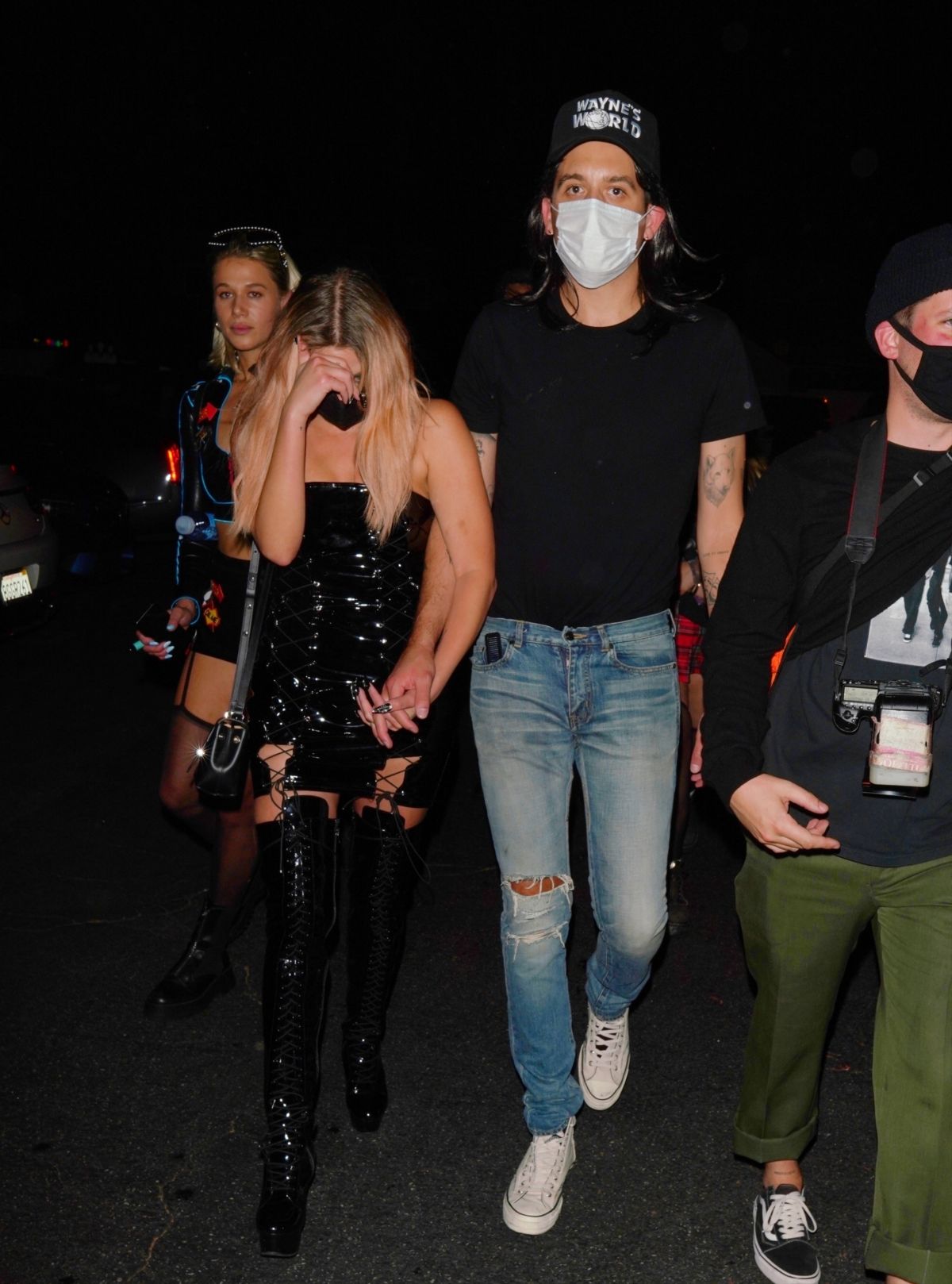 ASHLEY BENSON and G-Eazy Arrives at Halloween Party in Los Angeles 10 ...