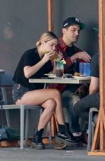 ASHLEY BENSON and G-Eazy Out for Lunch in Los Angeles 11/02/2020