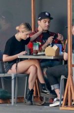 ASHLEY BENSON and G-Eazy Out for Lunch in Los Angeles 11/02/2020