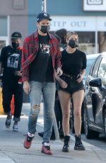 ASHLEY BENSON and G-Eazy Out for Lunch in Los Angeles 11/02/2020
