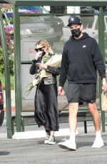 ASHLEY BENSON and G-Eazy Out Shopping and Getting Lunch in Los Angeles 11/05/2020