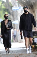 ASHLEY BENSON and G-Eazy Out Shopping and Getting Lunch in Los Angeles 11/05/2020