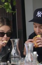 ASHLEY BENSON and G-Eazy Out Shopping and Getting Lunch in Los Angeles 11/05/2020