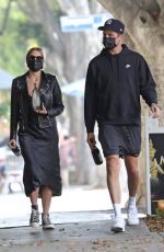 ASHLEY BENSON and G-Eazy Out Shopping and Getting Lunch in Los Angeles 11/05/2020
