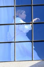 ASHLEY BENSON in Her Hotel in New York 11/24/2020
