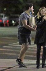 ASHLEY BENSON Out for Dinner with Friends in Los Angeles 11/05/2020