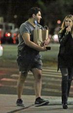 ASHLEY BENSON Out for Dinner with Friends in Los Angeles 11/05/2020