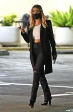ASHLEY BENSON Out for Dinner with Friends in Los Angeles 11/05/2020