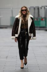 ASHLEY ROBERTS Arrives at Global House Radio in London 11/17/2020