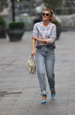 ASHLEY ROBERTS Arrives at Heart Radio Show in London 11/06/2020