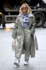 ASHLEY ROBERTS Leaves Global Radio in London 11/19/2020