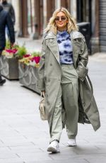 ASHLEY ROBERTS Leaves Global Radio in London 11/19/2020