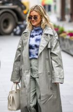 ASHLEY ROBERTS Leaves Global Radio in London 11/19/2020